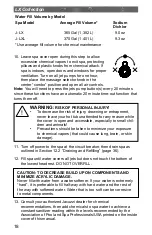 Предварительный просмотр 22 страницы Jacuzzi LX J - LX Owner'S Manual