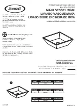 Preview for 1 page of Jacuzzi MAYA ML-20502 Quick Start Manual