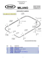 Preview for 3 page of Jacuzzi MILANO H546000 Manual