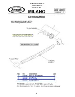 Preview for 4 page of Jacuzzi MILANO H546000 Manual