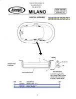 Preview for 6 page of Jacuzzi MILANO H546000 Manual