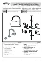 Jacuzzi MINCIO Installation Instructions Manual предпросмотр