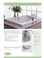 Предварительный просмотр 1 страницы Jacuzzi MITO 6 Specification Sheet