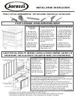 Предварительный просмотр 5 страницы Jacuzzi MIV24ES Installation Manual