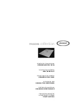 Preview for 1 page of Jacuzzi Moove 120x70/80 Instructions For Preinstallation