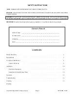 Preview for 2 page of Jacuzzi ONDA EC31000 Installation & Operation Instructions