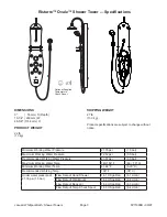 Preview for 3 page of Jacuzzi ONDA EC31000 Installation & Operation Instructions