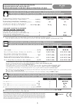 Preview for 5 page of Jacuzzi PLAY 100 TB Instructions For Preinstallation