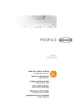 Jacuzzi Profile Installation Manual preview
