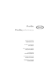 Preview for 1 page of Jacuzzi Profile Instructions For Preinstallation