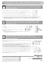 Предварительный просмотр 23 страницы Jacuzzi Projecta BROADWAY Instructions For Preinstallation