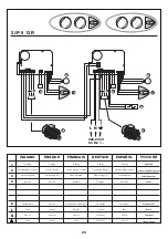 Предварительный просмотр 23 страницы Jacuzzi Projecta JP 7 Electrical Diagrams