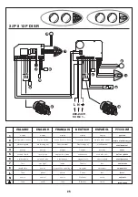 Предварительный просмотр 25 страницы Jacuzzi Projecta JP 7 Electrical Diagrams