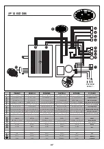 Предварительный просмотр 27 страницы Jacuzzi Projecta JP 7 Electrical Diagrams