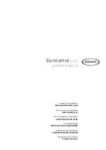 Jacuzzi Santorini Pro Instructions For Preinstallation предпросмотр