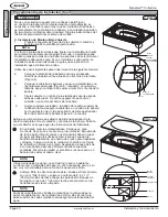 Предварительный просмотр 40 страницы Jacuzzi SIGNATURE COLLECTION Installation And Operation Instructions Manual