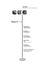 Jacuzzi Start! 70 Instructions For Preinstallation preview