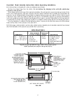 Preview for 4 page of Jacuzzi Steam & Shower Base SEDONA Installation & Operating Instructions Manual