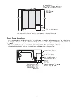 Preview for 6 page of Jacuzzi Steam & Shower Base SEDONA Installation & Operating Instructions Manual