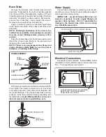 Preview for 8 page of Jacuzzi Steam & Shower Base SEDONA Installation & Operating Instructions Manual