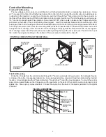 Preview for 9 page of Jacuzzi Steam & Shower Base SEDONA Installation & Operating Instructions Manual