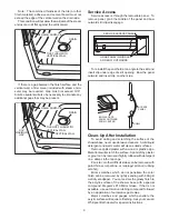 Preview for 11 page of Jacuzzi Steam & Shower Base SEDONA Installation & Operating Instructions Manual