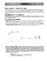 Preview for 9 page of Jacuzzi Steam Generator SteamPro 120 Installation And Operating Manual