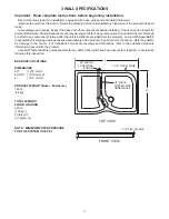 Preview for 15 page of Jacuzzi Summer Rain 2 Wall and 3 Wall Installation And Operating Instructions Manual