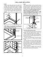 Preview for 20 page of Jacuzzi Summer Rain 2 Wall and 3 Wall Installation And Operating Instructions Manual