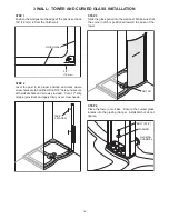 Preview for 21 page of Jacuzzi Summer Rain 2 Wall and 3 Wall Installation And Operating Instructions Manual