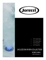 Предварительный просмотр 1 страницы Jacuzzi SWIMSPA Power Actve J16 Owner'S Manual