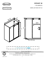 Предварительный просмотр 1 страницы Jacuzzi SYDNEY 32 Manual