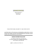Предварительный просмотр 6 страницы Jacuzzi The ALARIS R145000 Quick Start Manual