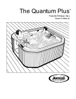 Предварительный просмотр 1 страницы Jacuzzi The Quantum Plus Owner'S Manual