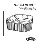 Jacuzzi THE SANTINA Owner'S Manual preview