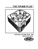 Jacuzzi Tirage Plus 8900000 Owner'S Manual preview