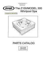 Jacuzzi Z1 00 Parts Catalog предпросмотр