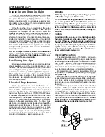 Предварительный просмотр 5 страницы Jacuzzi Z101 Owner'S Manual