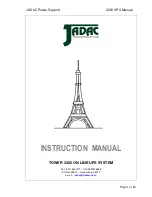 Preview for 1 page of Jadac 3310 Instruction Manual