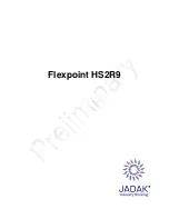 Jadak Flexpoint HS2R9 Manual preview