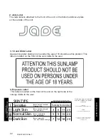 Предварительный просмотр 22 страницы Jade 32J User Manual