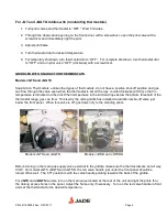 Preview for 4 page of Jade JGM Installation, Operation And Maintenance Instructions