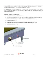 Предварительный просмотр 5 страницы Jade JGM Installation, Operation And Maintenance Instructions