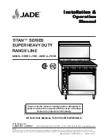 Предварительный просмотр 1 страницы Jade JTRH Series Installation & Operation Manual