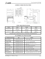 Предварительный просмотр 5 страницы Jade JTRH Series Installation & Operation Manual