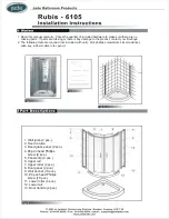 Jade Rubis-6105 Installation Instructions preview