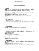 Jadever JKD 250 User Manual preview