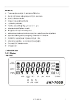 Preview for 3 page of Jadever JWI-700D Series Manual