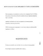 Preview for 5 page of Jadis JA500 Installation Instructions Manual