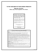 Preview for 4 page of JADO 818 Series Installation Instructions